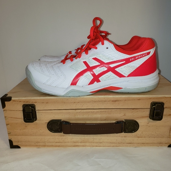 asics women's gel dedicate 6 tennis shoes